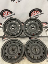 Штампы Accent серые  R14 4х100 ЦО54.1 ЕТ46 5j