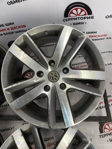 Литые диски VW R18 5x130 DIA71.6 ET56 8J