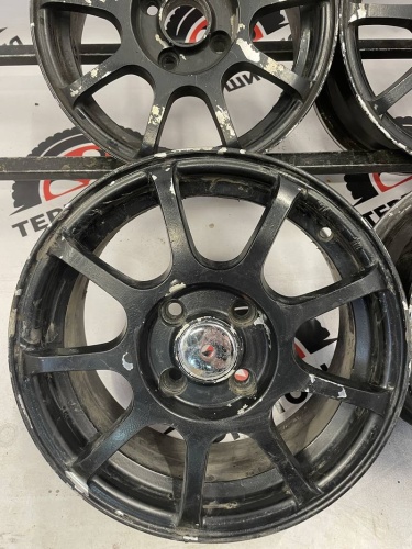Литые чёрные  R14	4х100 цо60.1 et45 6j