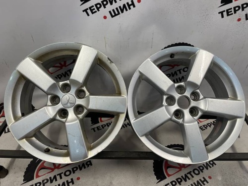 Литые оригинал Mitsubishi R18 5x114.3 DIA 67.1 ET38 7J